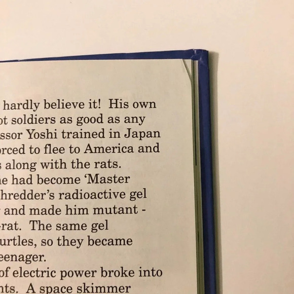 1990 TMNT Teenage Mutant  Ninja Turtle Return of the Technodrome Book - Picture 9 of 13